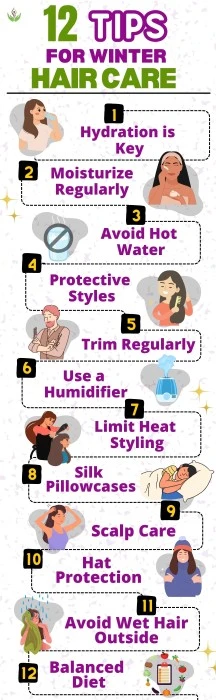 12 Tips for Winter Hair Care