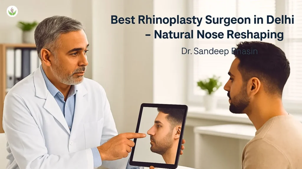Best rhinoplasty surgeon in Delhi Dr. Sandeep Bhasin
